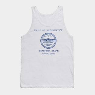 1890s Boston Reform School, Rainsford Island Tank Top